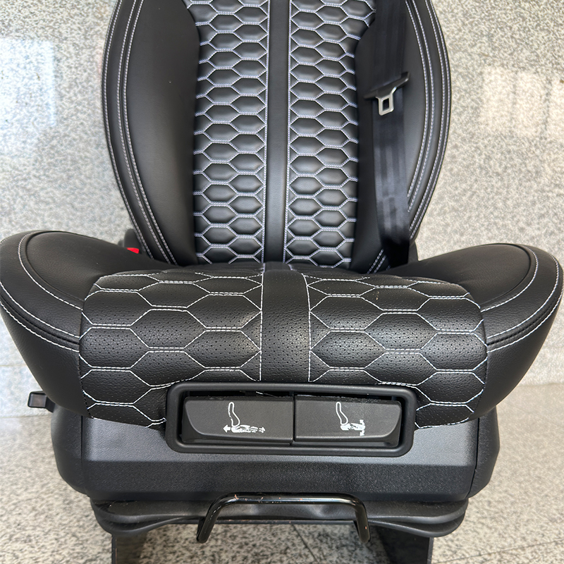 厂家豪华客车司机座椅PVC E-MARK气囊减震